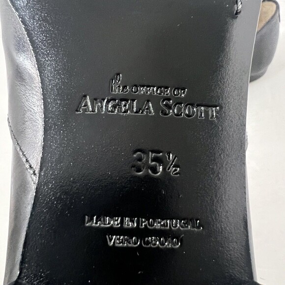 The Office of Angela Scott Mr. Holly Loafers Black Size 35.5 Black US 5.5 - Picture 8 of 8
